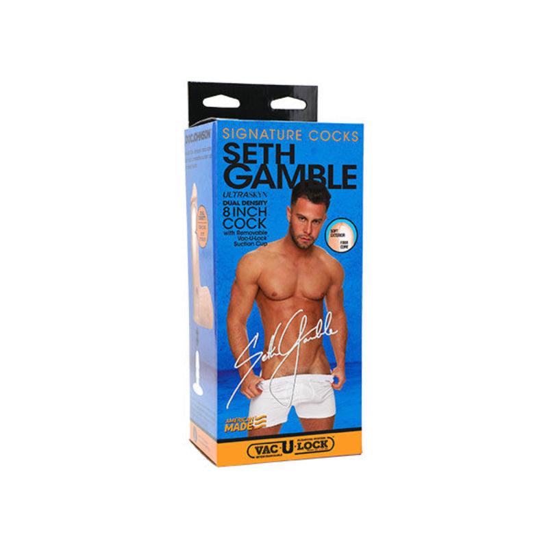 Dildo Seth Gamble - Dildo realista - estrella porno - dildo con ventosa - dildo de actor porno - Dildo XL - juguetes sexuales - sex shop - envios discretos