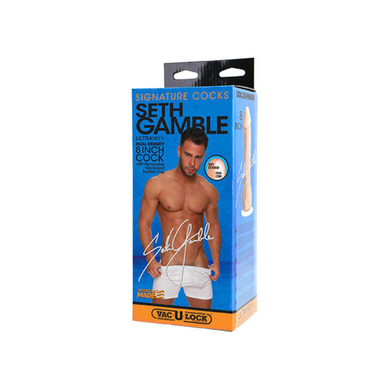 Dildo Seth Gamble - Dildo realista - estrella porno - dildo con ventosa - dildo de actor porno - Dildo XL - juguetes sexuales - sex shop - envios discretos
