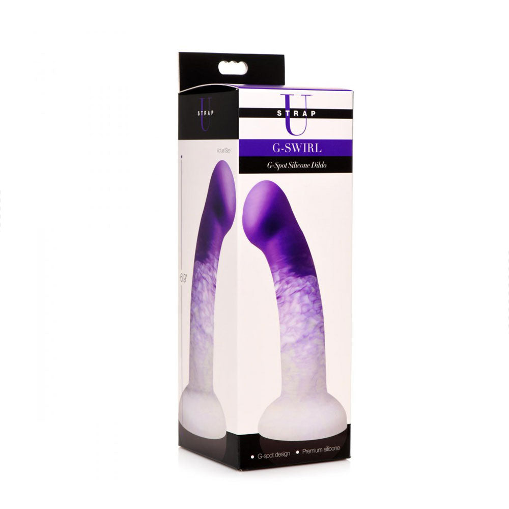 Dildo de silicona Swirl G - Dildo no falico - dildo no binario - Productos eróticos - Consolador 
