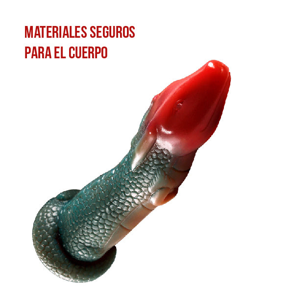 Dildo Domi Dragon - Pasión - SexShop - Placer - Intimo - Bienestar Sexual - Fantasía