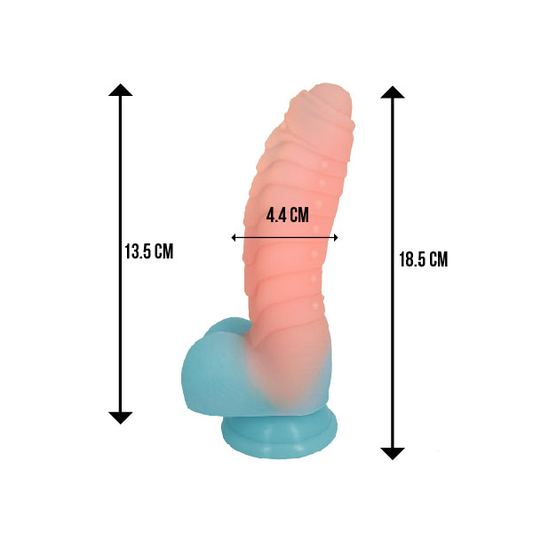 Dildo Luminoso Dominator Mech - SEXSHOP - Tienda de juguetes para adultos