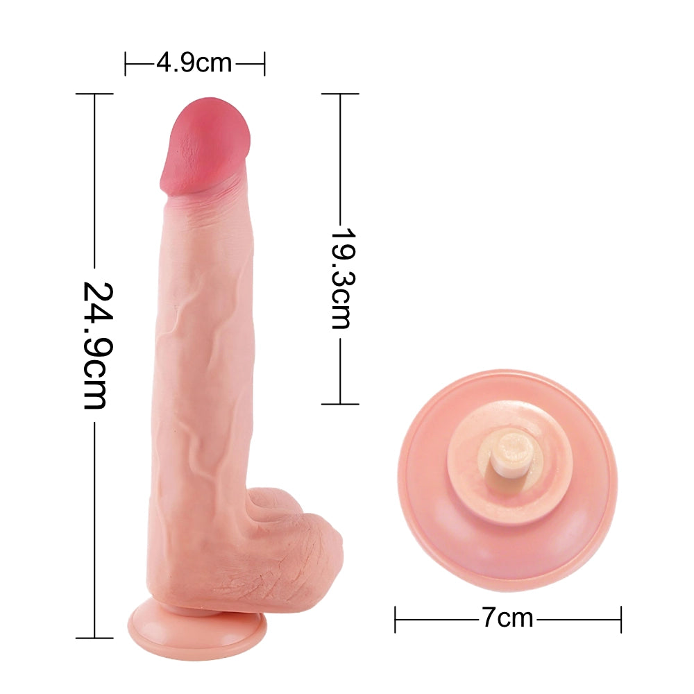 Dildo Realista El Masajista sexshop dominamecl dildos tienda de juguetes para adultos dominamecl