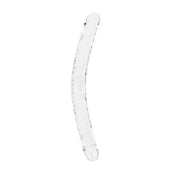 Dildo doble transparente 18 REALROCK de Ouch - Consolador doble - Sexshop Dominame.cl - REA160TRA