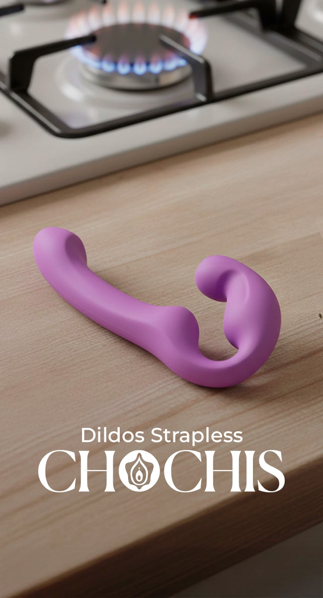 Dildos sin tirantes - dildos strapless - dildos vibrantes para lesbianas - juguete sexual para lesbiana - dominamecl sex shop