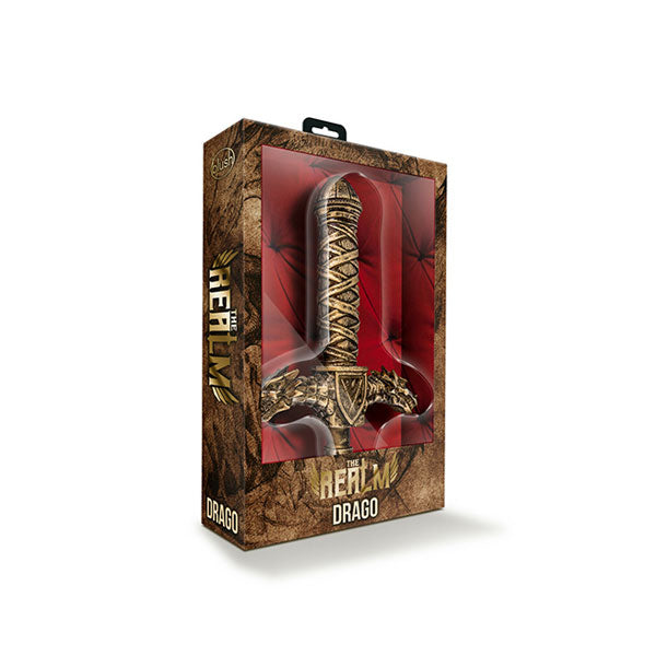 Drago Espada Bronce - The Realm - mango para dildo - empuñadura de dildo - juguetes sexuales - envios discretos
