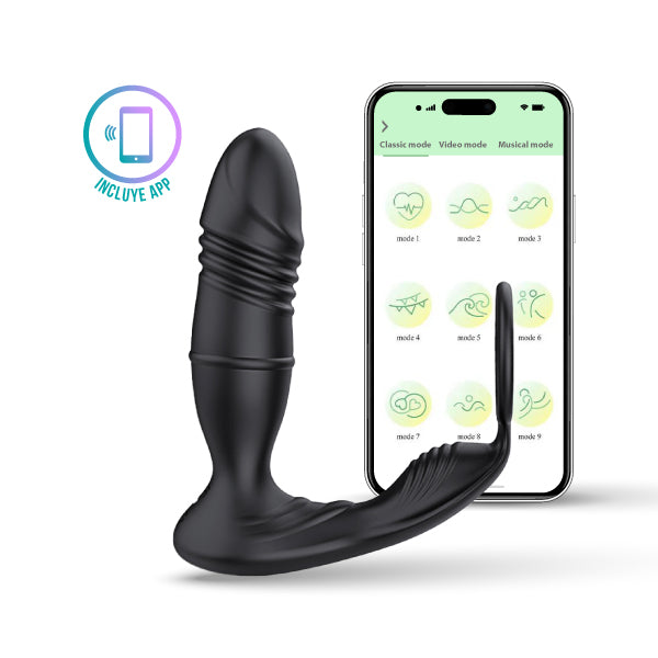 Duosensation prostatico - masajeador prostaticos - juguetes anales - juguetes secuales - anillo para pene - juguete vibrador - vibrador prostatico - sexshop 