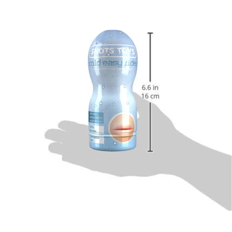 Easy Rider Cold - Boca de Ouch - masturbador para pene - Sexshop Dominame.cl - SHT182-2