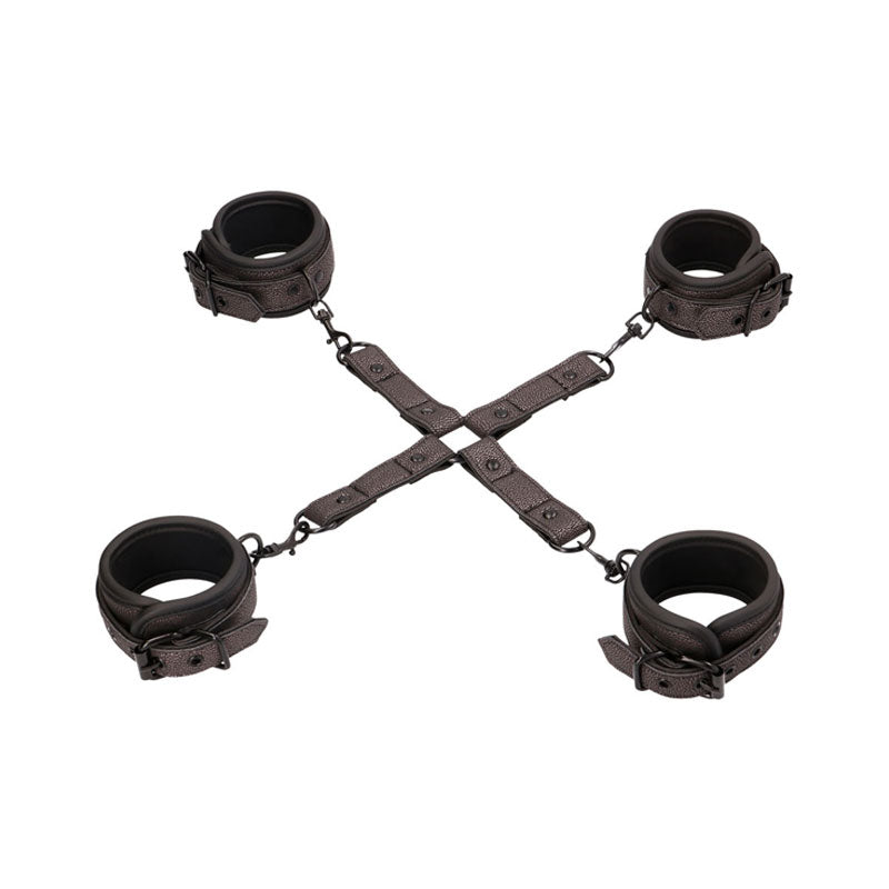 Elegant BDSM Hogtie – Titanium Grey - BDSM - Bondage