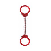 Esposas de placer para piernas roja de Ouch! - kynk - Bondage - Sexshop Dominame.cl