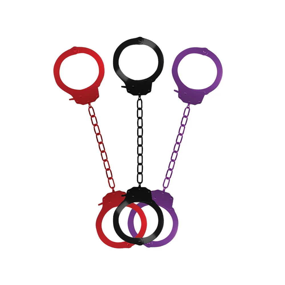 Esposas de placer para piernas purpura de Ouch! - kynk - Bondage - Sexshop Dominame.cl
