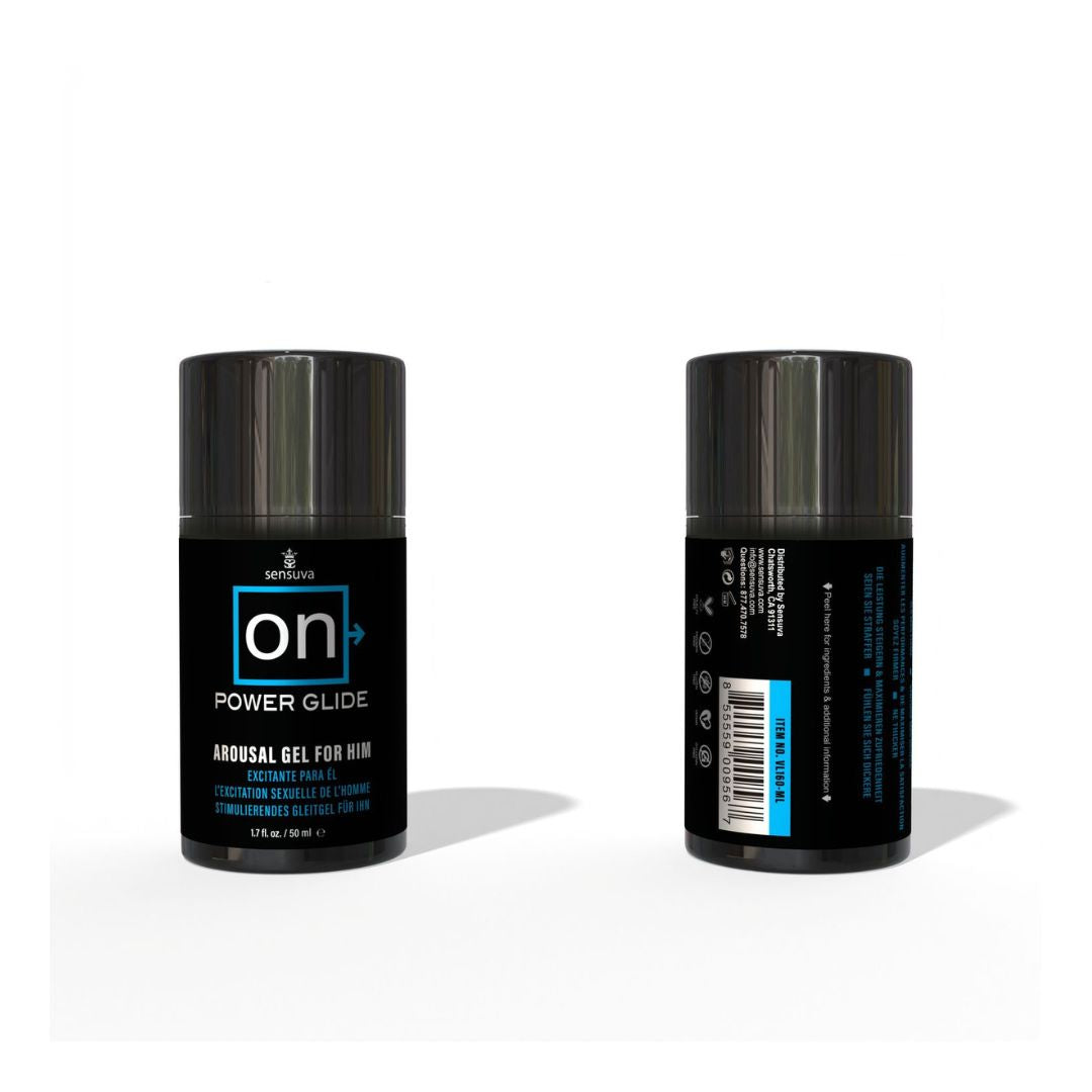 Estimulante Para Pene - ON Power Glide - 50ml. - Sensuva - Sex shop dominame.cl