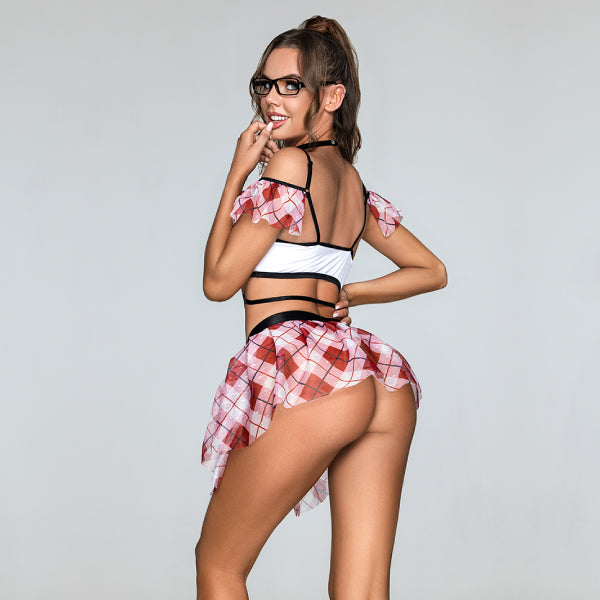 Estudiante Sexy - JSY - disfraz sensual - lenceria erotica - ropa tematica femenina - cosplay sensual