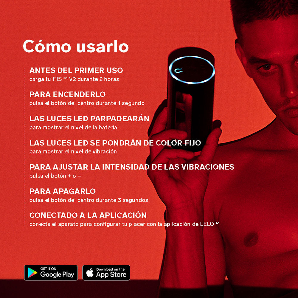 F1S V3 XL - LELO - Masturbador de pulsos sonicos - masturbador para hombre - Dominame.cl Sexshop