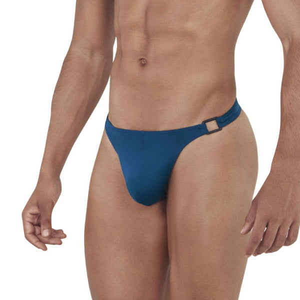 FLASHING THONG - Azul Petroleo - Tanga masculina - ropa intima para hombre - lenceria sexy de hombre