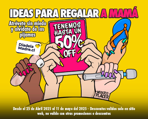 Feliz dia mama - regala placer a tu mama se lo merece - masajeadores corporales - hitachi magic wand vibratex - feromonas femeninas - sex shop dominame.cl