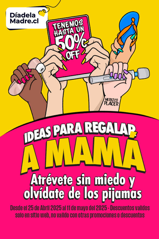 Feliz dia mama - regala placer a tu mama se lo merece - masajeadores corporales - hitachi magic wand vibratex - feromonas femeninas - sex shop dominame.cl