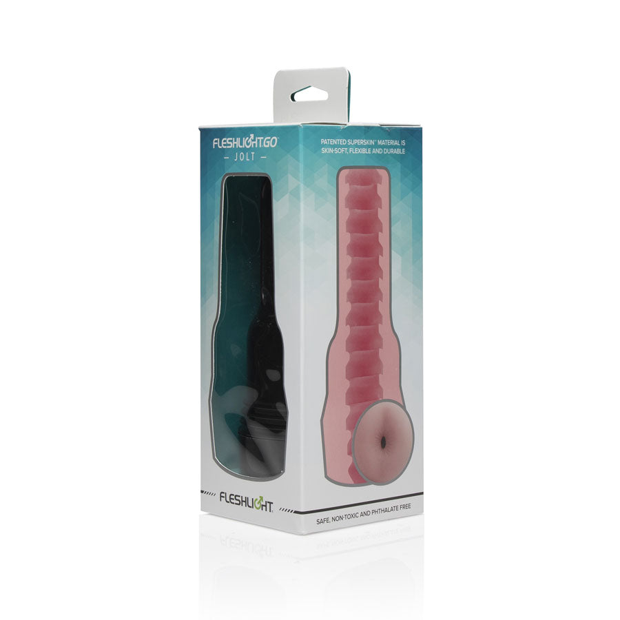 Fleshlight GO Jolt – Ano - Masturbador realista - masturbdor masculino - juguetes para adulto - juguetes sexuales - masturbador con texturas -sex shop - sexy shop - envios discretos
