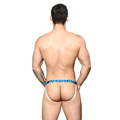  Fly Jockstrap Blue ALMOST NAKED® de Andrew Christian - Suspensorios ropa interior masculina