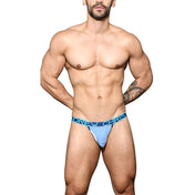  Fly Jockstrap Blue ALMOST NAKED® de Andrew Christian - Suspensorios ropa interior masculina