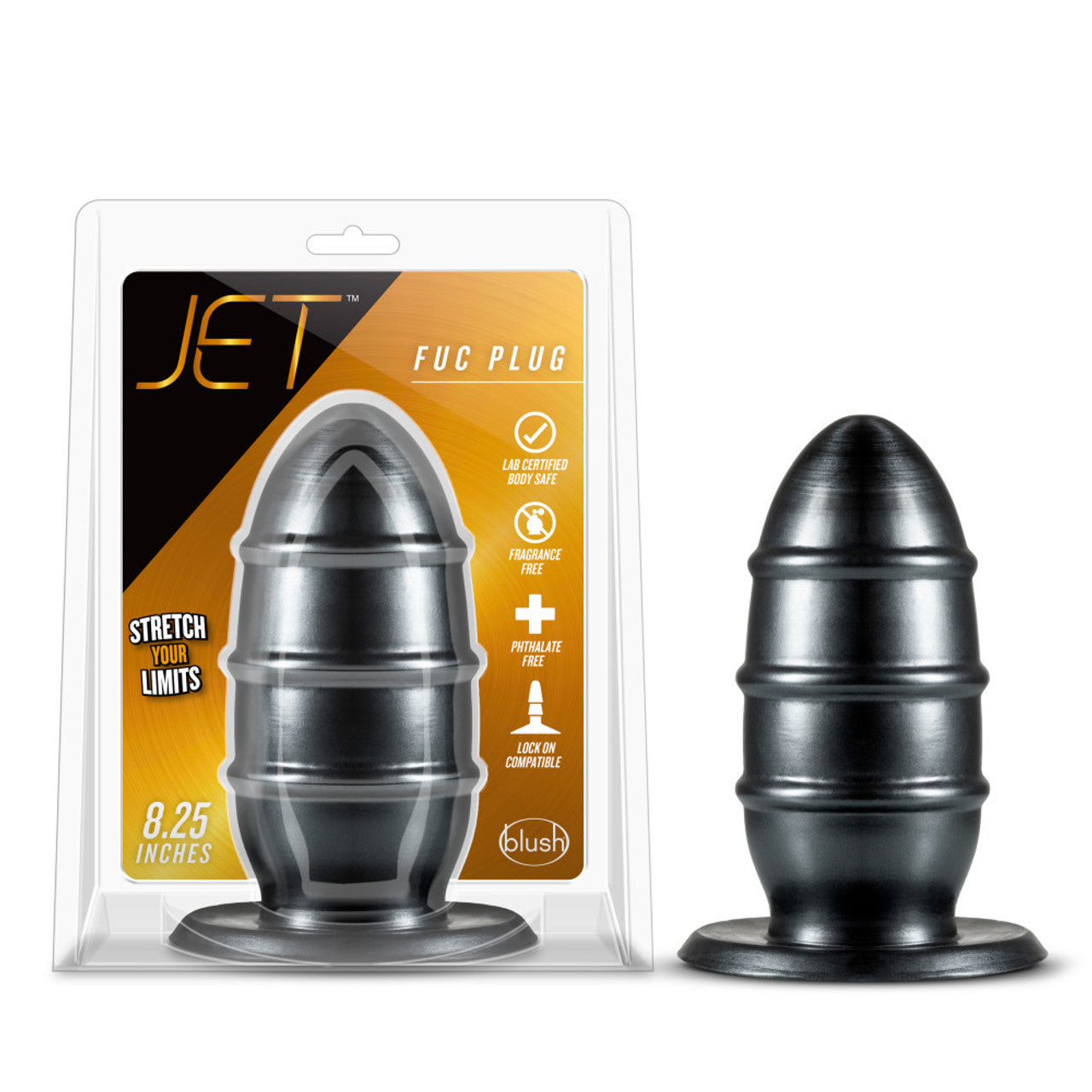Fuc Plug - JET - plug anal - juguete XL - dilatador anal gigante - fisting