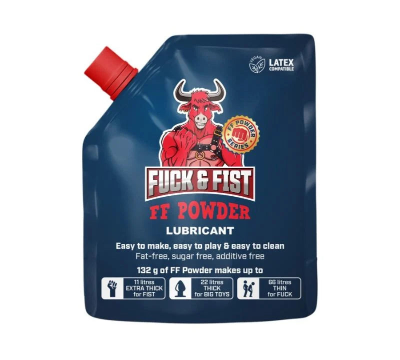 Fuck & Fist FF Polvo 132g - Lubricante para fisting en polvo - dilatacion progresiva - dominamecl sexshop