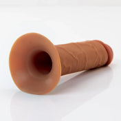 arnes con dildo - dildo extensor - arnes con consolador - pene de goma - dildo realista - funda realista para el pene - dildo hueco - dildo con orificio - arnes de pelvis - arnes de cadera ajustable - dildo canela - piel bronceada - dildo cafe - piperdream - dominame - sexshop dominame 