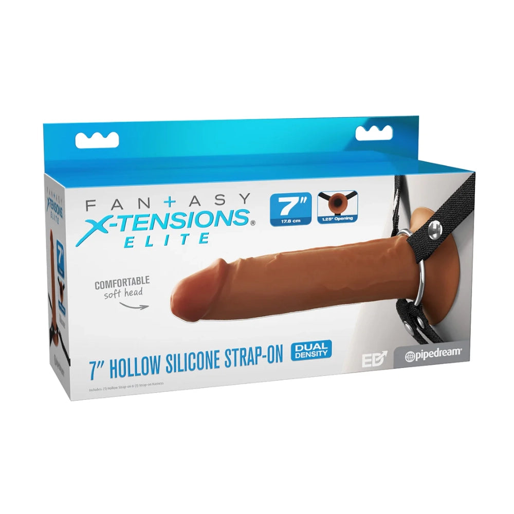 arnes con dildo - dildo extensor - arnes con consolador - pene de goma - dildo realista - funda realista para el pene - dildo hueco - dildo con orificio - arnes de pelvis - arnes de cadera ajustable - dildo canela - piel bronceada - dildo cafe - piperdream - dominame - sexshop dominame 