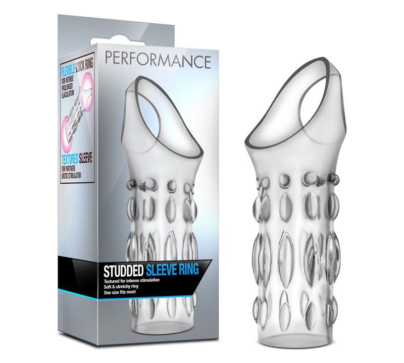 Funda Studded Sleeve Ring - funda para pene - funda pene - funda protesis - sexi chop - envio discreto