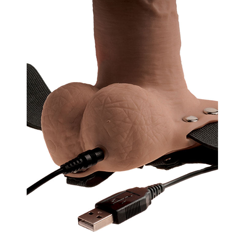 Funda Vibradora y Recargable Fetish Fantasy 15 cm. - protesis de pene - funda para pene - juguetes sexuales - funda con vibracion - sexshop - sexy shop - envios discretos