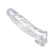 Funda y Cockring Transparente - Fundas para pene precio Chile - fundas para engrosar el pene - Sepchop