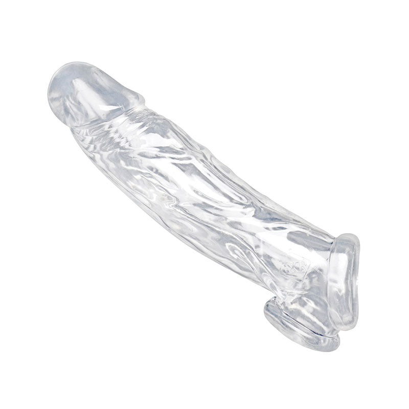 Funda y Cockring Transparente - Fundas para pene precio Chile - fundas para engrosar el pene - Sepchop