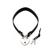 Gargantilla Lock-It Heart - Collar Bondage - Collar Kink - Envios discretos