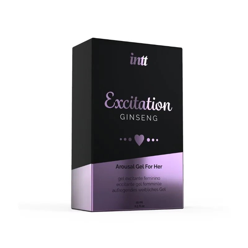 Gel Excitacion - Ginseng- cosmetica erotica -  intt- aumenta libido- sexshop - dominame - EX0001