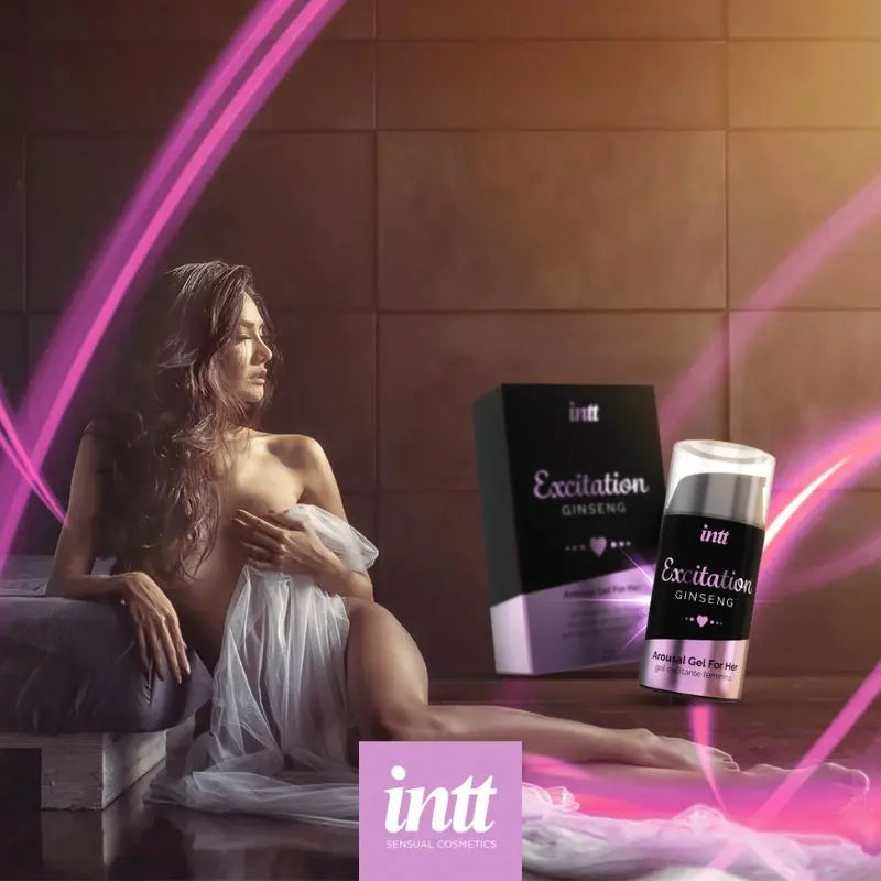 Gel Excitacion - Ginseng- cosmetica erotica -  intt- aumenta libido- sexshop - dominame - EX0001