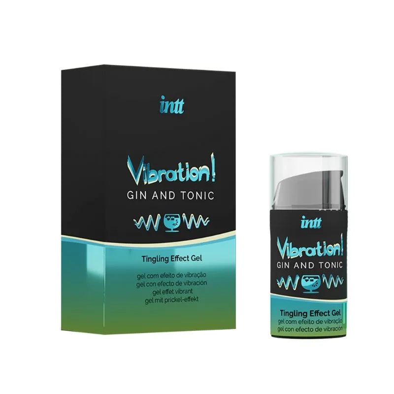 Gel - Vibrador - GinTonic - inttcosmetics - intt - cosmetica - sexshop - dominame - VIB0007