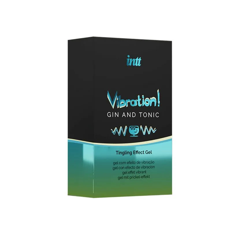 Gel - Vibrador - GinTonic - inttcosmetics - intt - cosmetica - sexshop - dominame - 