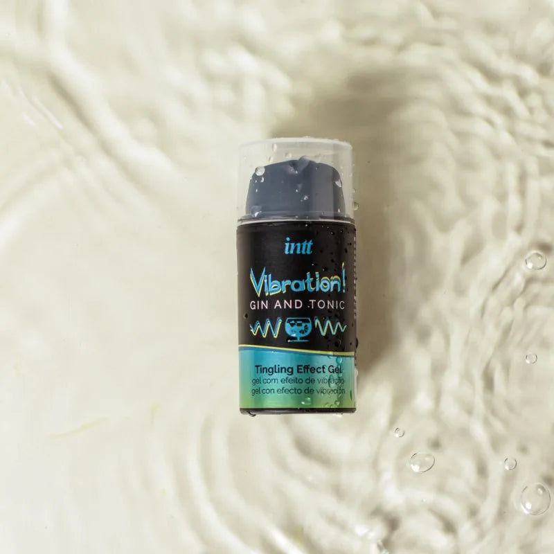 Gel - Vibrador - GinTonic - inttcosmetics - intt - cosmetica - sexshop - dominame - VIB0007