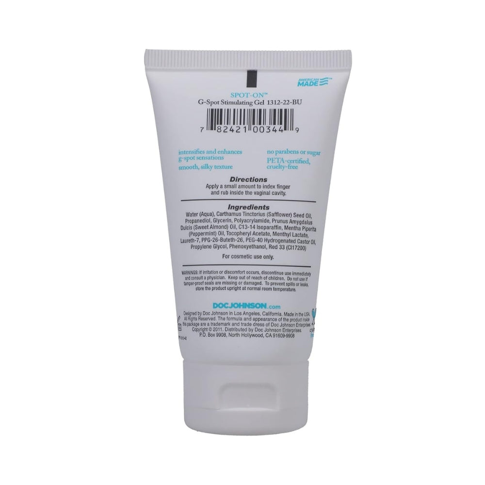 Gel Intensificador & Estimulante del Punto G - Spot-On 56 gr. - estimulante femenino - estimulante de orgasmos - potenciador de orgasmos - sex shop - envios discretos