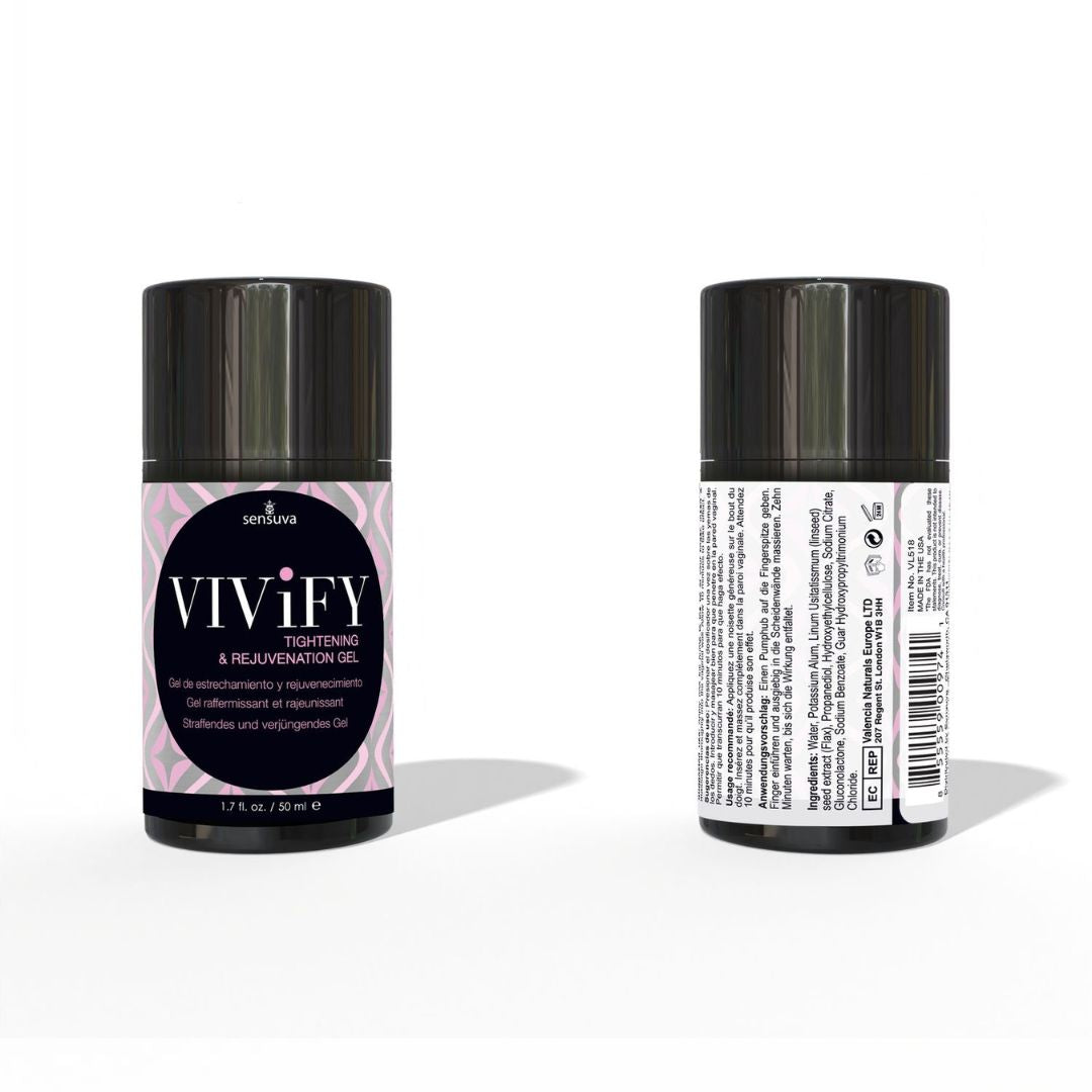 Gel de Estrechamiento Vaginal - Vivify - 50ml. - Sensuva - Sex shop dominame.cl 3