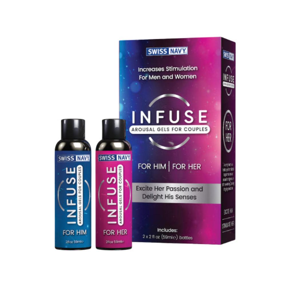 Geles premium de excitación para parejas - infuse - estimulante sexual - gel estimulante - sexshop chile - emvios discretos