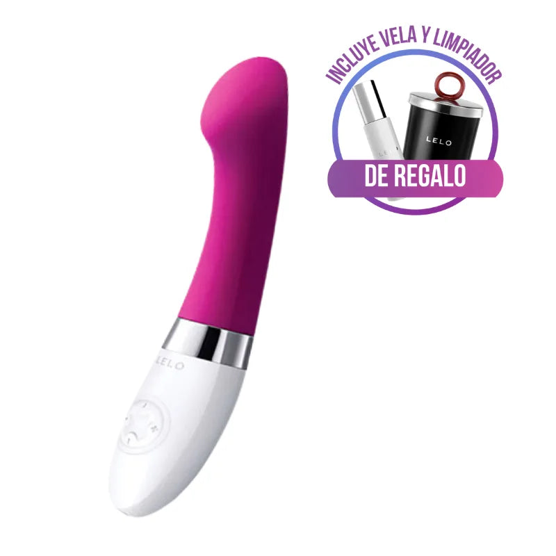Gigi 2 - LELO - vibrador sonico punto g - vibrador dual sonico - juguetes sexuales vibradores - Sex shop Dominame.cl