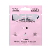 Gomita deep - para ellas - deseo sexual - afrodisiaco natural - sube el deseo - mas ganas - libido baja - sube la libido - potencia el deseo - gomita dulce - comestible - suplemento sexual - potenciador - aumenta la excitacion - disfruta el momento - sexoshop - tienda sexual - tienda erotica - productos comestibles - gomita sexual - gomita de placer - dominame 