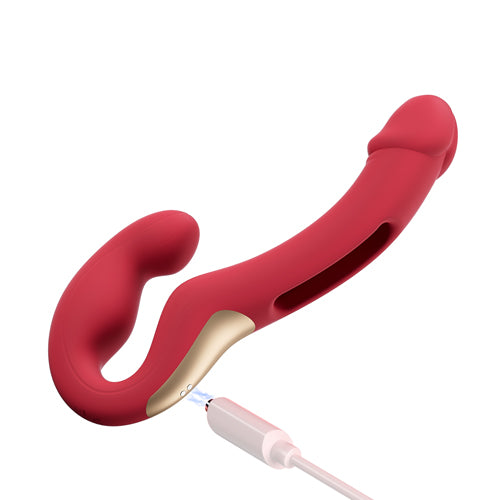 HARMONY DUO: vibrador strapless para placer compartido. Triple estimulación, control por app y diseño perfecto para el punto G y próstata. STRAPLESS-V - LGBT-D
- VULVA-E - sex shop - parejas - vibradores clitoris