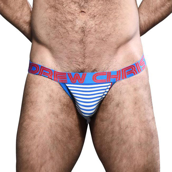 Hampton Stripe Jockstrap ALMOST NAKED® de Andrew Christian Ropa Interior Para Hombre 