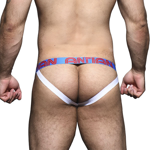 Hampton Stripe Jockstrap ALMOST NAKED® de Andrew Christian Ropa Interior Para Hombre 