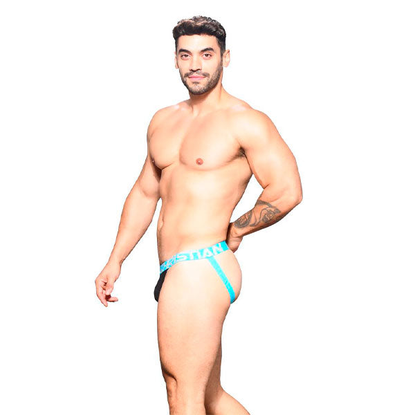 Happy Jockstrap Black ALMOST NAKED® - Andrew Christian - Lenceria sexy