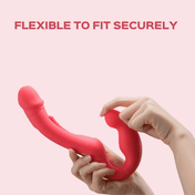 Harmony duo strapless de Honey Play Box con Kinky finger - Vibrador strapon - Strapless dildo - arnes lesbico - Sexy shop sexshop- VULVA-E - sex shop - parejas - vibradores clitoris