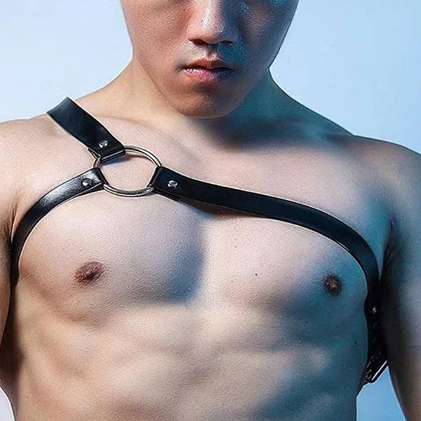 Harness anubis - arnes sexy - arnes de hombre - accesorio vestuario - bondage - fetiche - sexshop chile - envios discretos a todo chile - mejor sexshop de chile - sexshop mas variado