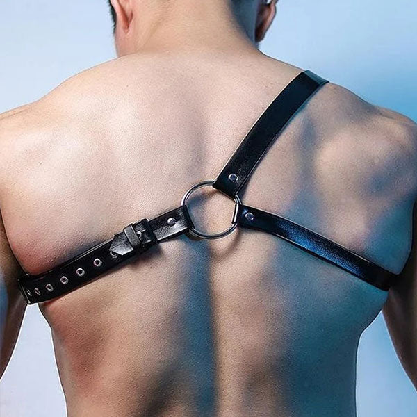 Harness anubis - arnes sexy - arnes de hombre - accesorio vestuario - bondage - fetiche - sexshop chile - envios discretos a todo chile - mejor sexshop de chile - sexshop mas variado