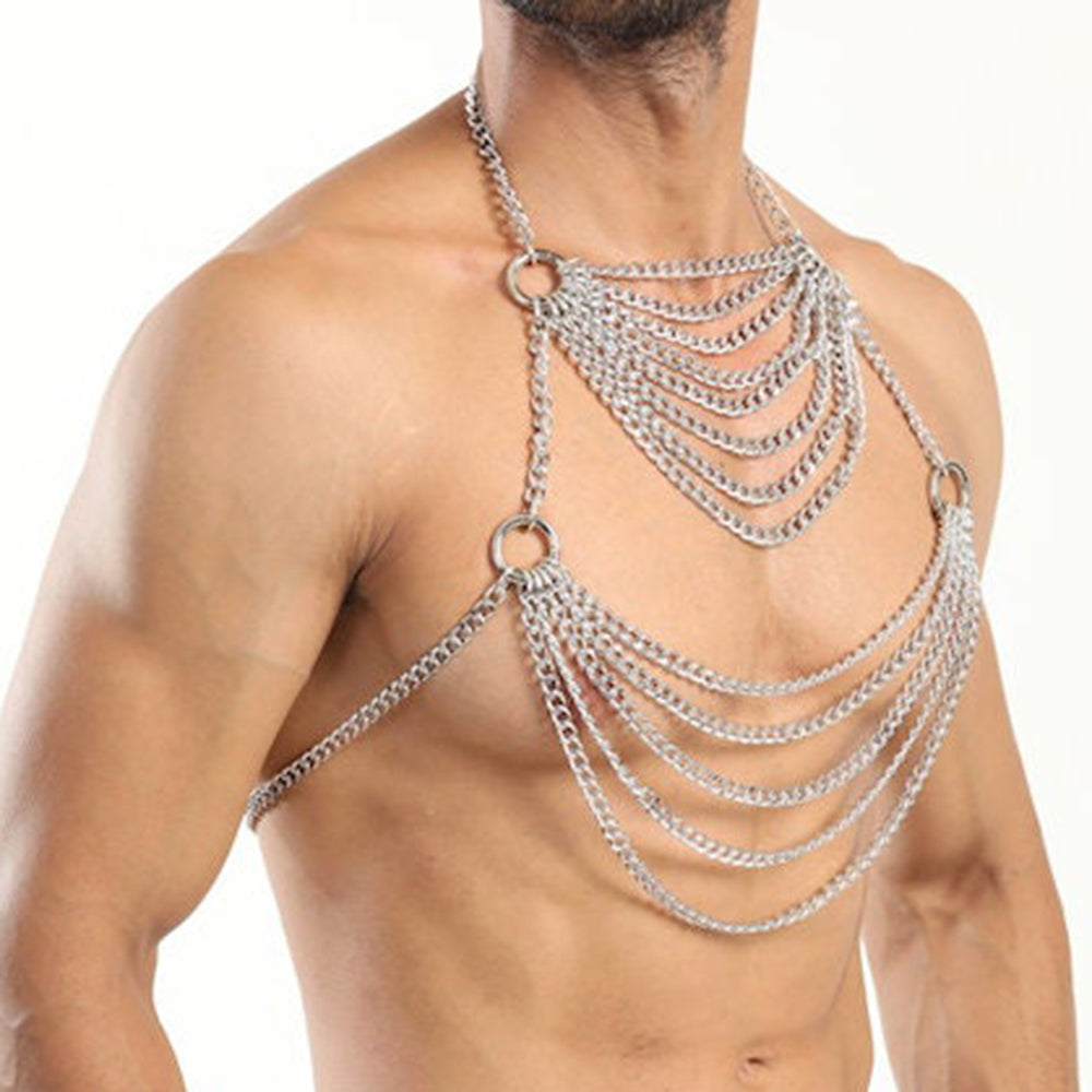 Harness aurora - arnes sexy - arnes de hombre - accesorio vestuario - bondage - fetiche - sexshop chile - envios discretos a todo chile - mejor sexshop de chile - sexshop mas variado 